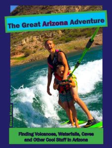 The Great Arizona Adventure explores the wild country of Arizona with children, ages 8-12, visiting caves, waterfalls, old ruins and other sites. They learn about wildlife and our history as they explore the natural world and how it was formed. Unlike many children's books, Eileen Moore used photos rather than graphic images to illustrate our beautiful state. Come explore with us!